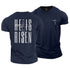 Men's He Is Risen Cotton T-Shirt